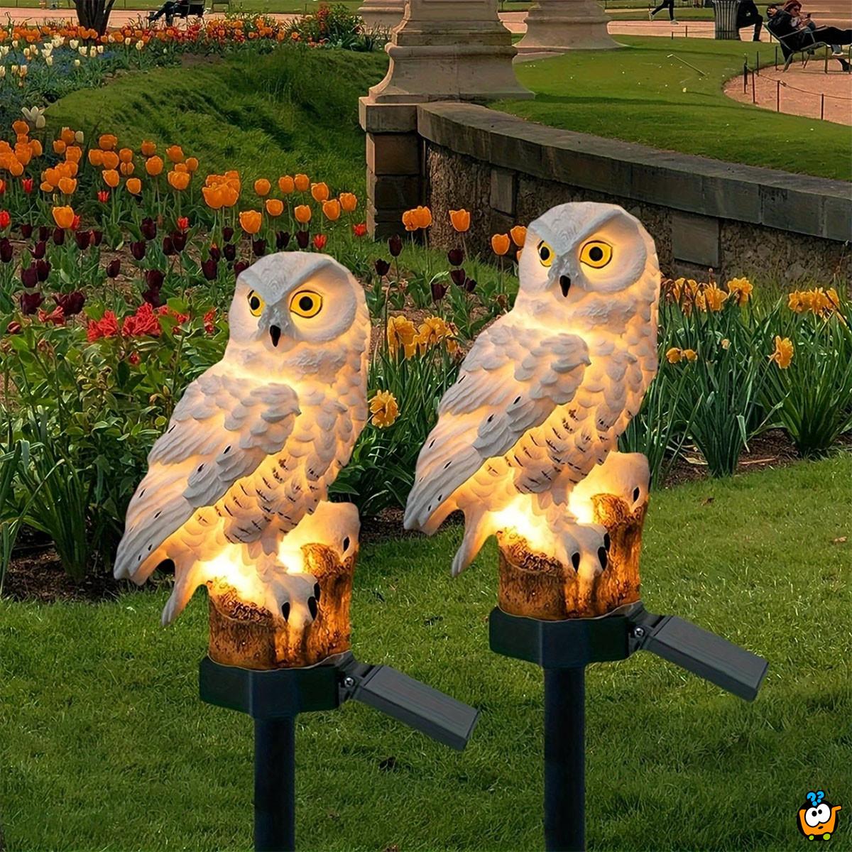 Owl LED Light – Dekorativna dvorišna lampa u obliku sove