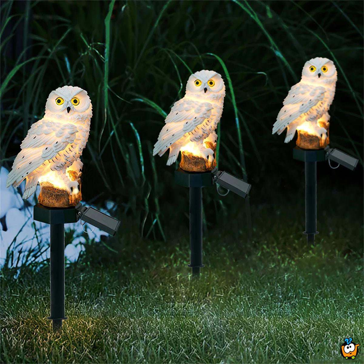 Owl LED Light – Dekorativna dvorišna lampa u obliku sove