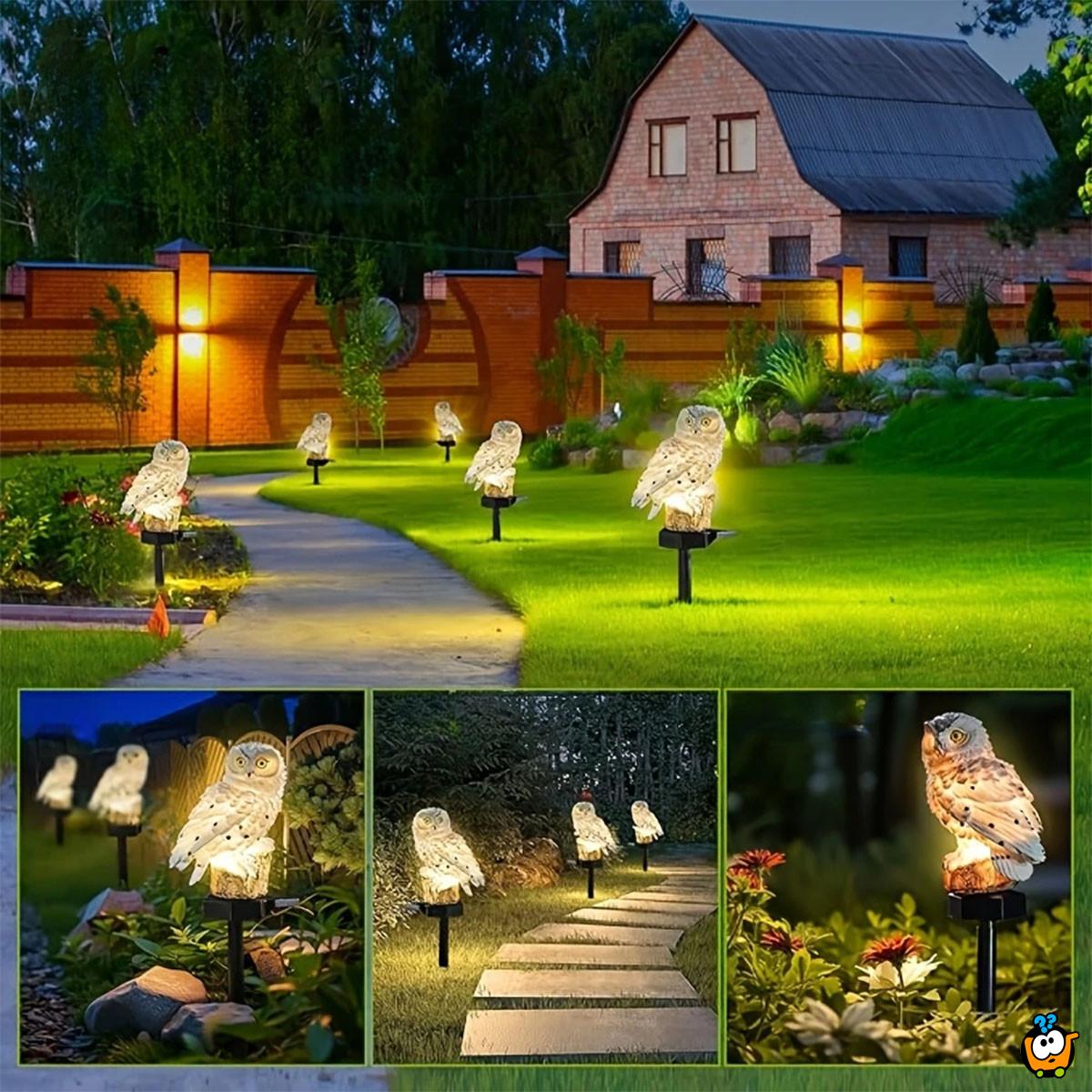 Owl LED Light – Dekorativna dvorišna lampa u obliku sove