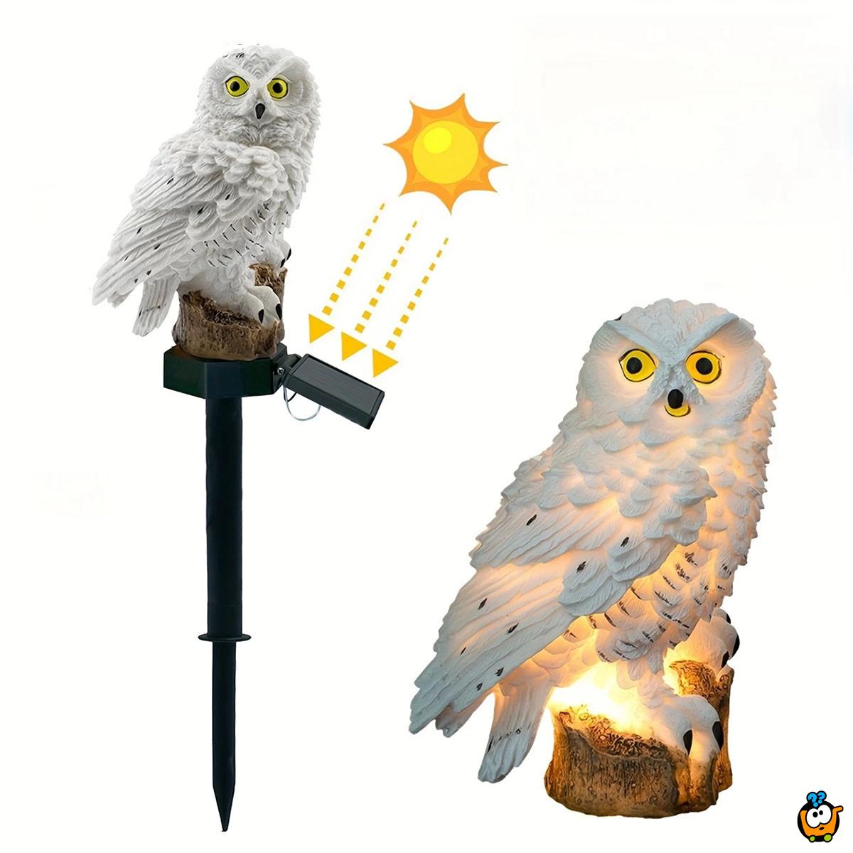 Owl LED Light – Dekorativna dvorišna lampa u obliku sove