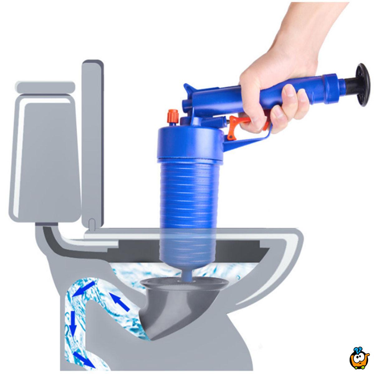 Pipe Unclogging – Ručni otpušivač WC šolje i kanalizacije