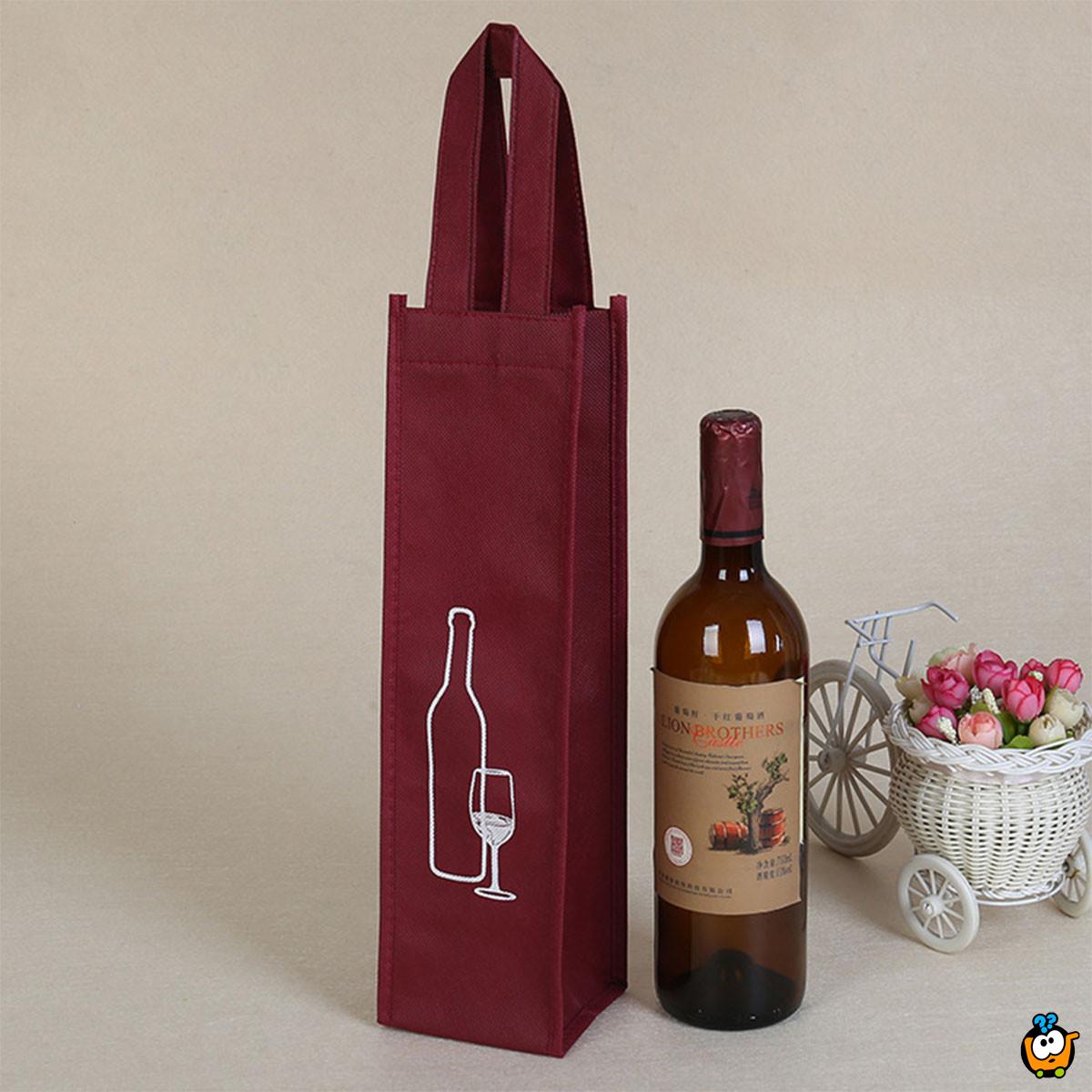 Wine Bag - Platnena kesa za elegantno pakovanje pića