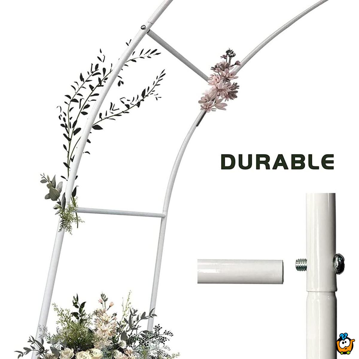 Pergola BLACK - Baštenski luk za ruže i puzavice