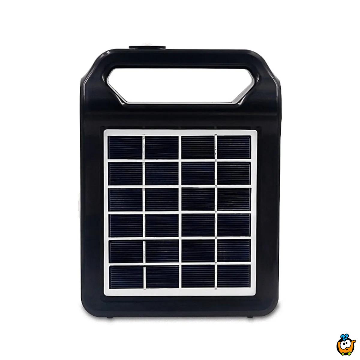 Prenosivi solarni generator sa osvetljenjem