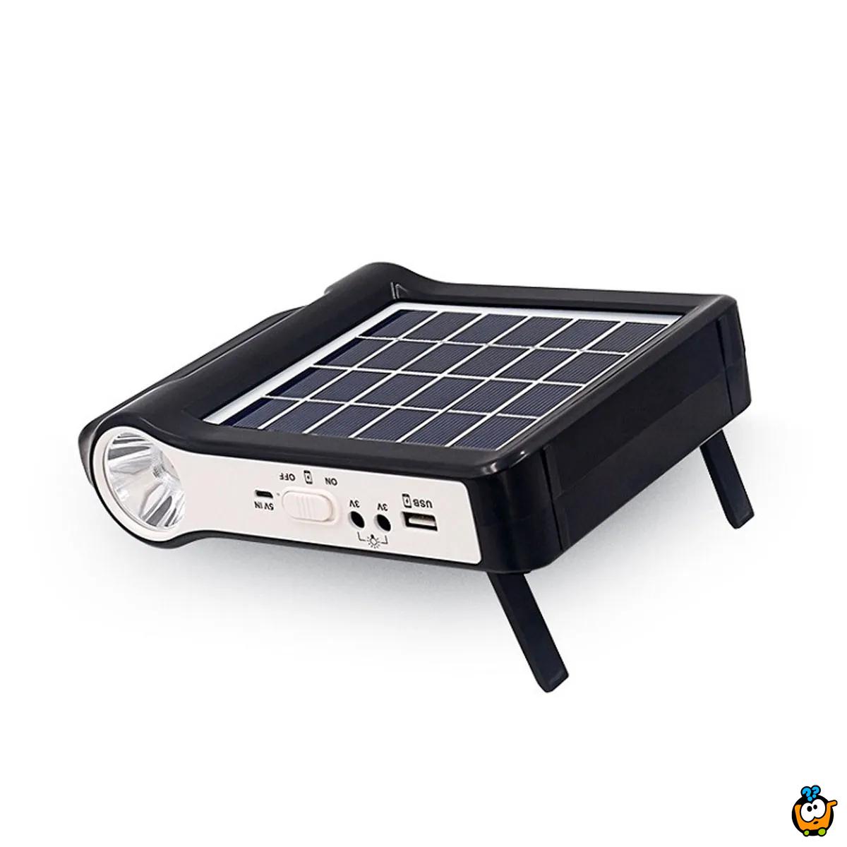 Prenosivi solarni generator sa osvetljenjem
