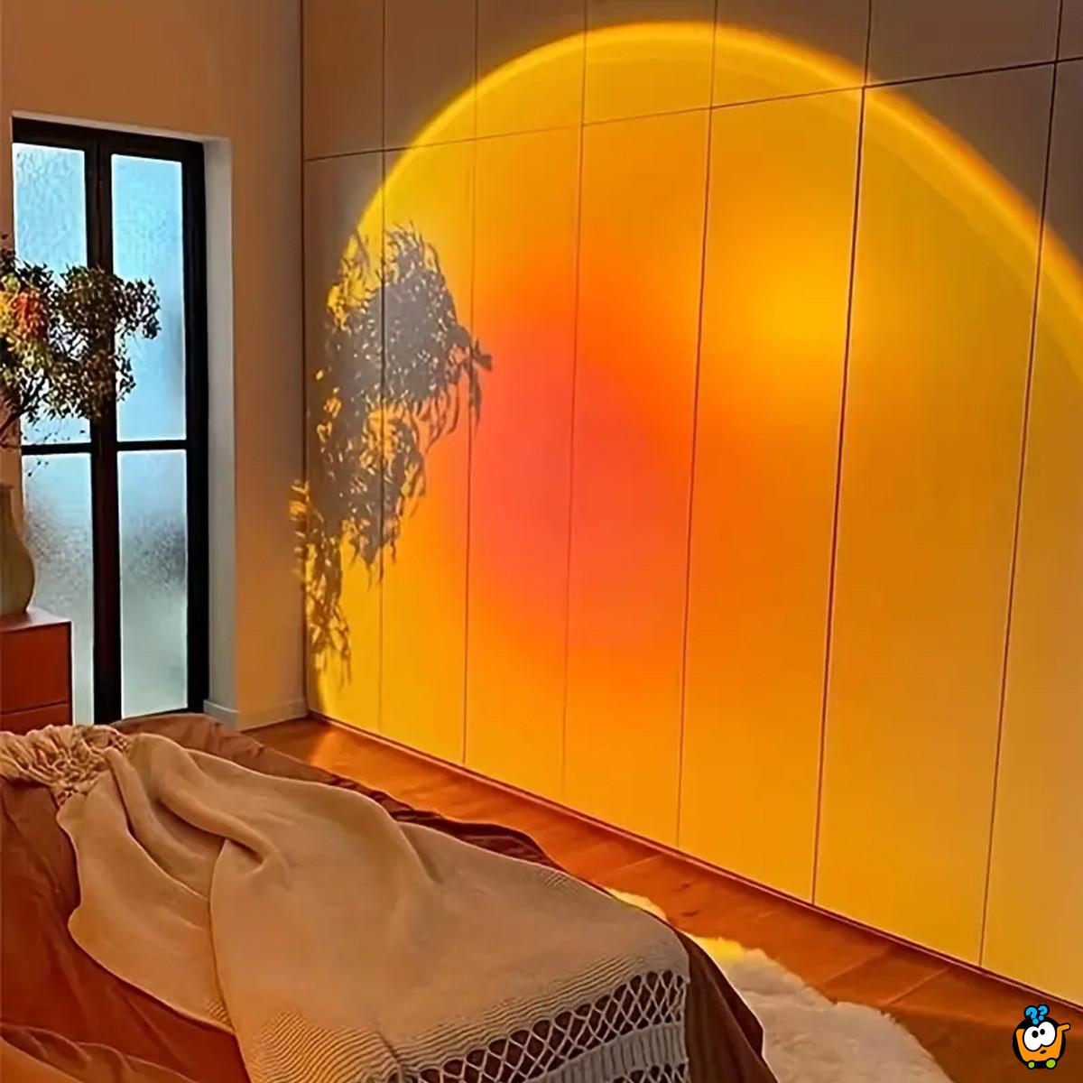 Sunset Lamp - Ambijentalna LED lampa + daljinski upravljač