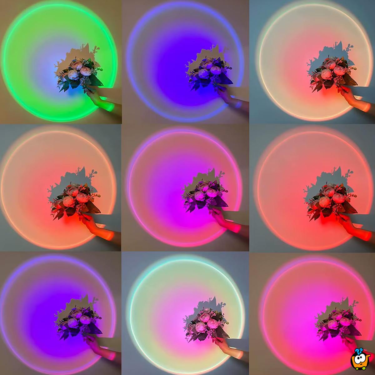 Sunset Lamp - Ambijentalna LED lampa + daljinski upravljač