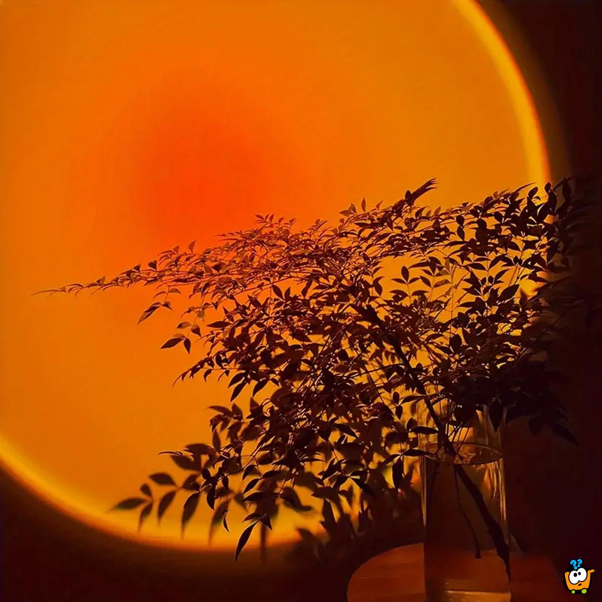 Sunset Lamp - Ambijentalna LED lampa + daljinski upravljač