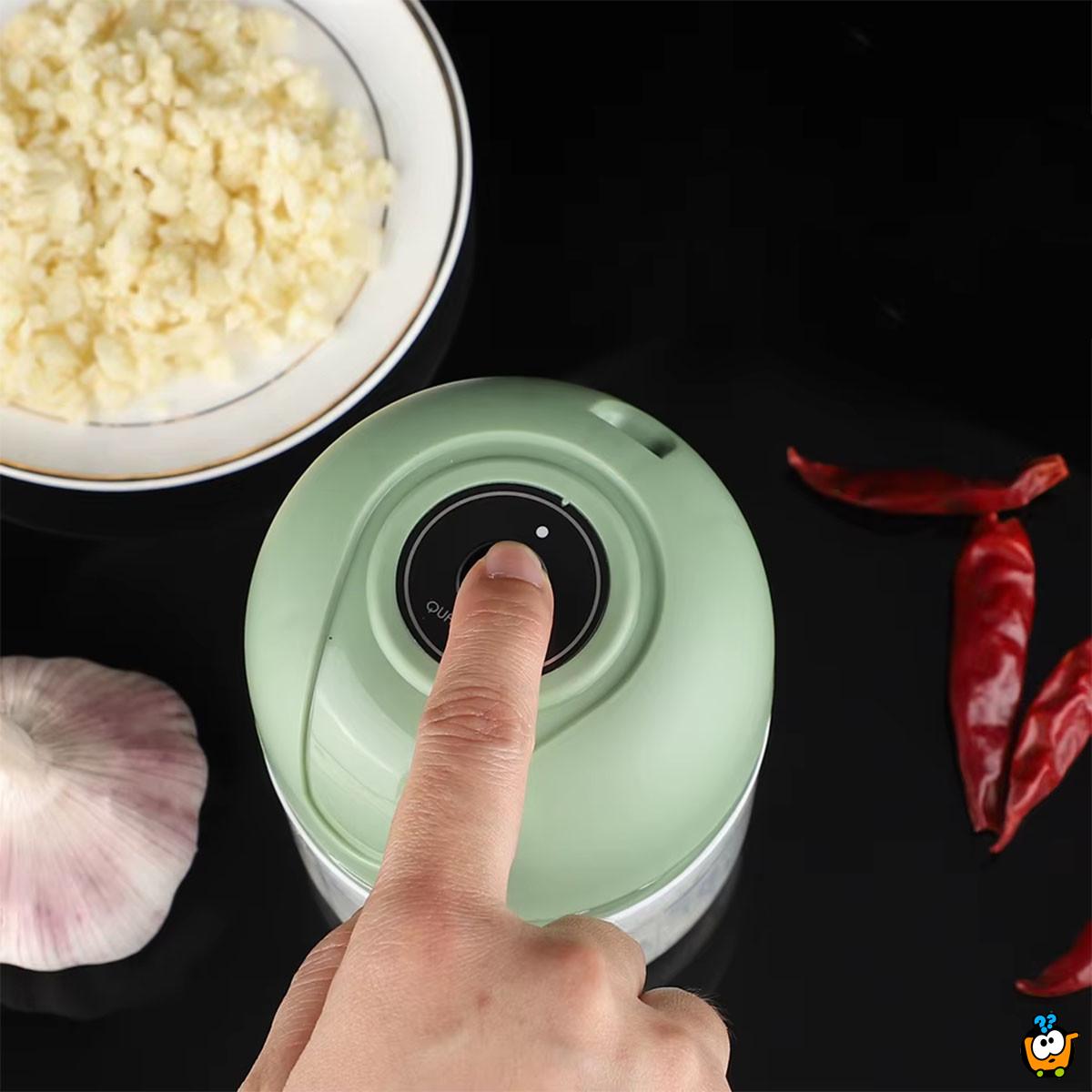 USB Garlic cutter – Bežični secko belog luka i začina