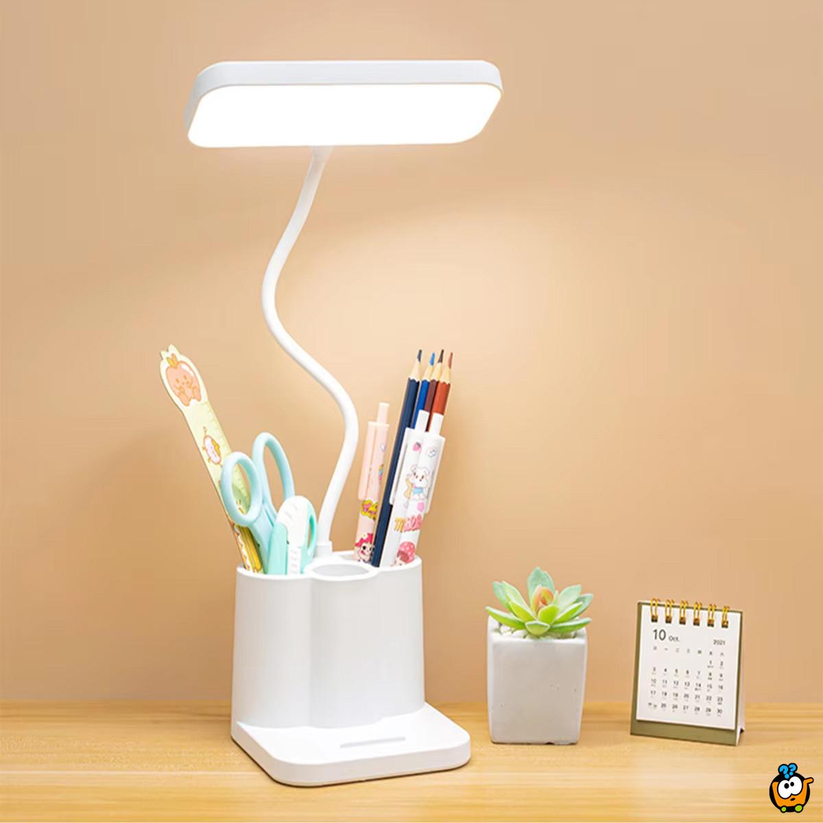 Lumi Desk – Kompaktan organizator sa svetlom