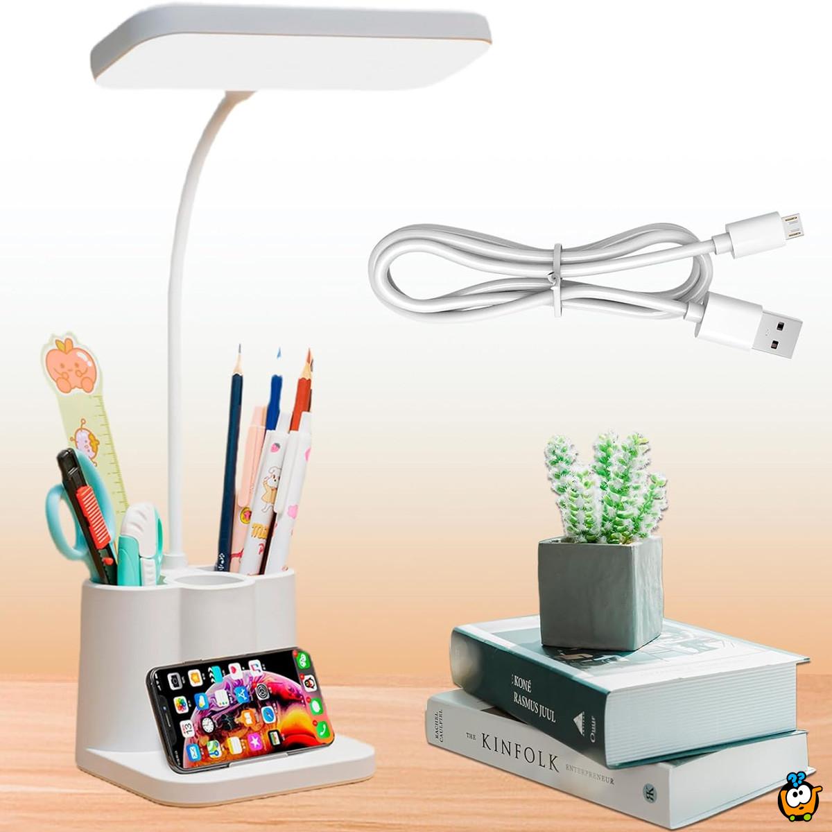 Lumi Desk – Kompaktan organizator sa svetlom
