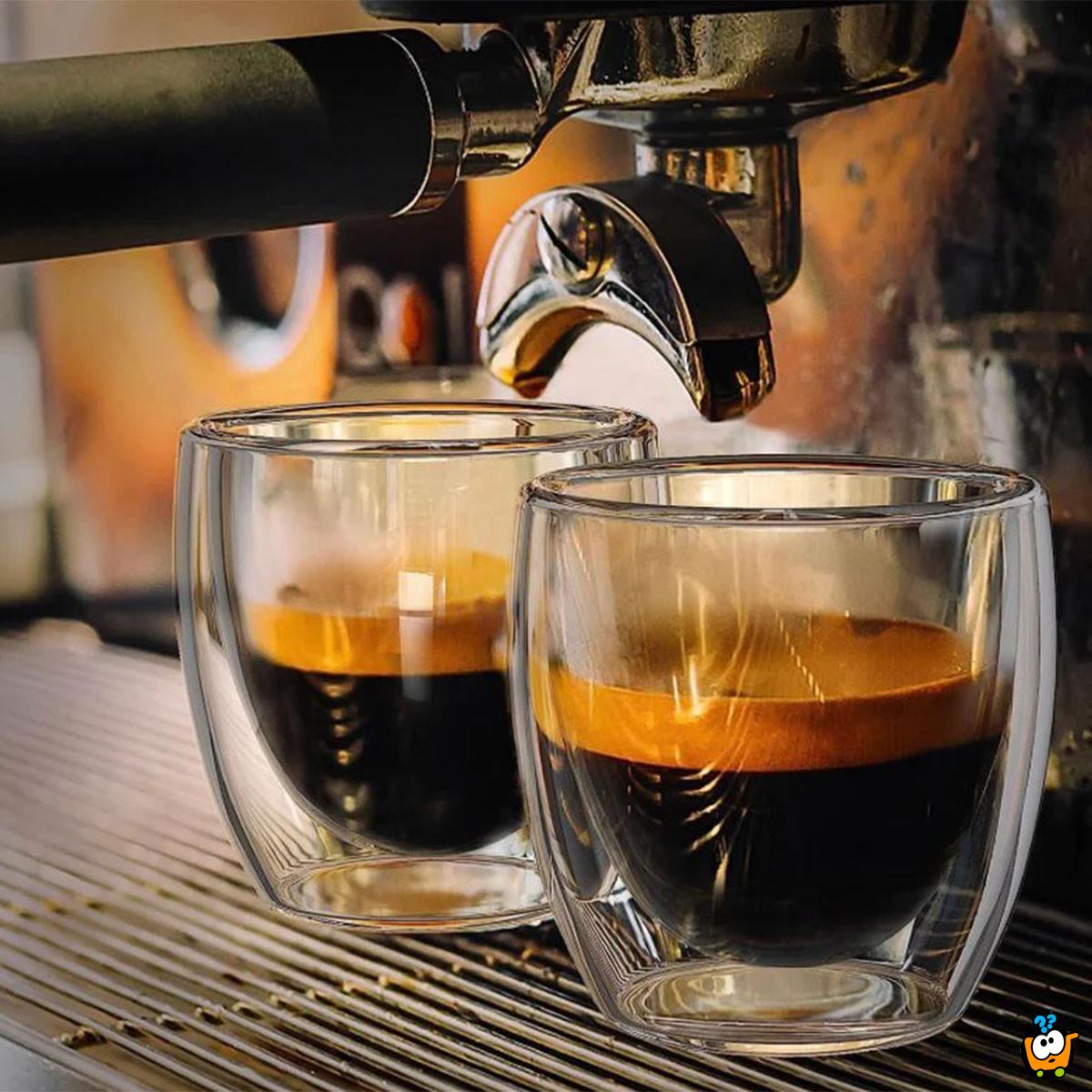 Espresso Coffee Mug - Staklena espresso šoljica sa duplim dnom