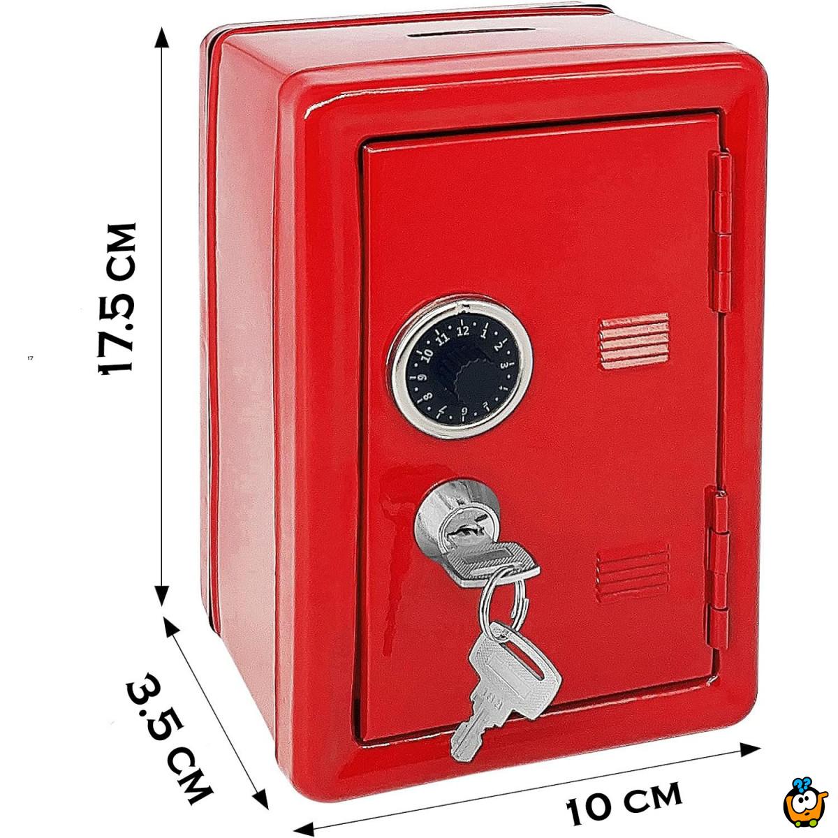 Mini Sef - Kutija za skladištenje novca sa lozinkom i ključem
