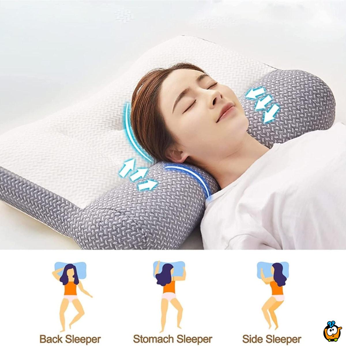 Ergonomski jastuk za miran i udoban san