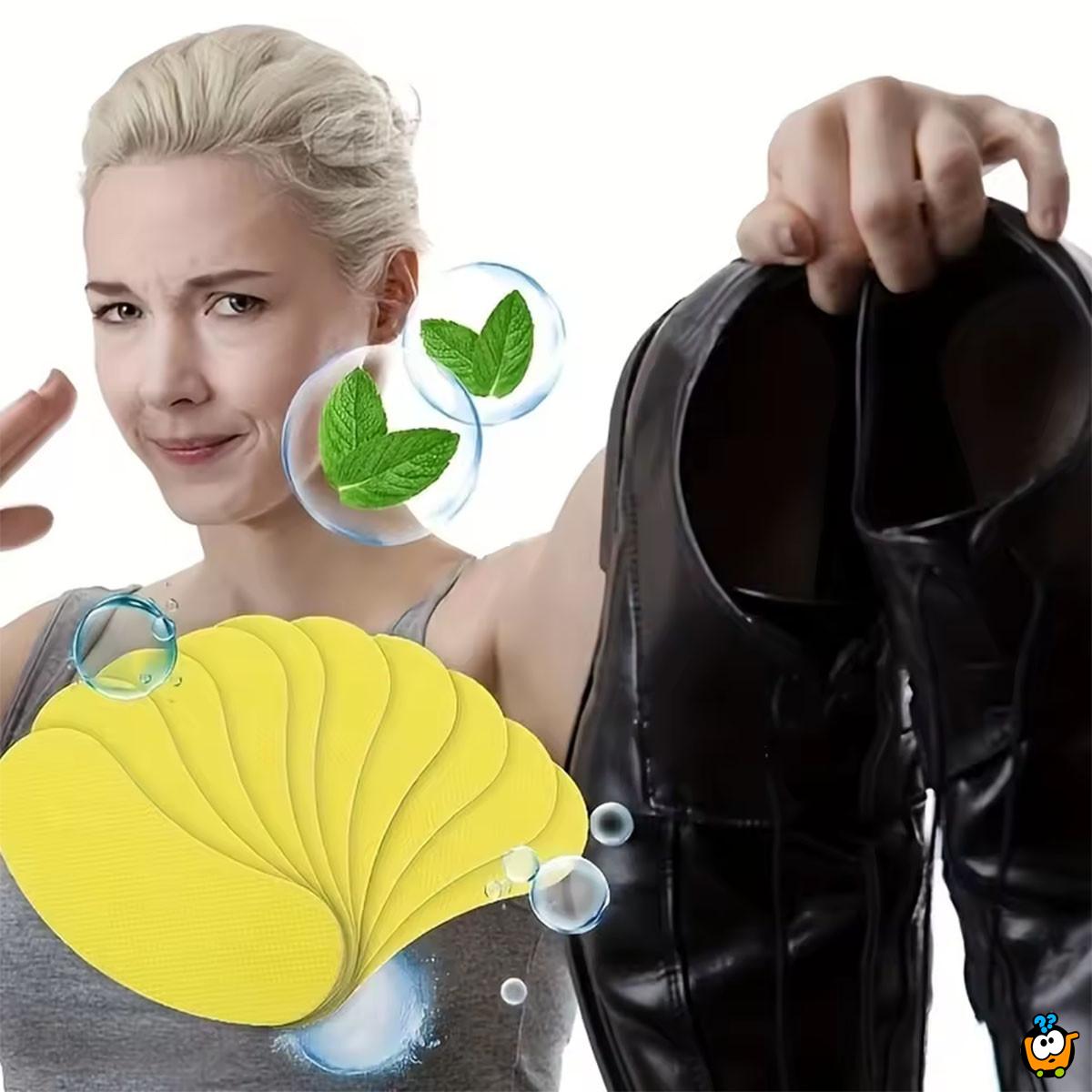 Dezodorans stikeri za cipele – Svežina limuna