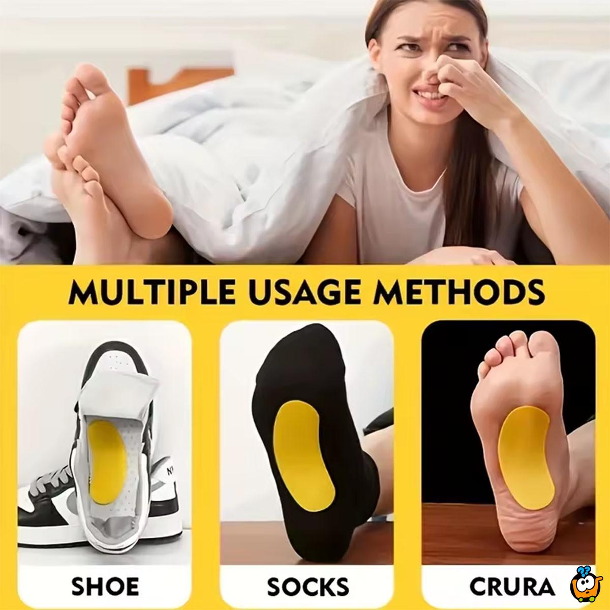 Dezodorans stikeri za cipele – Svežina limuna