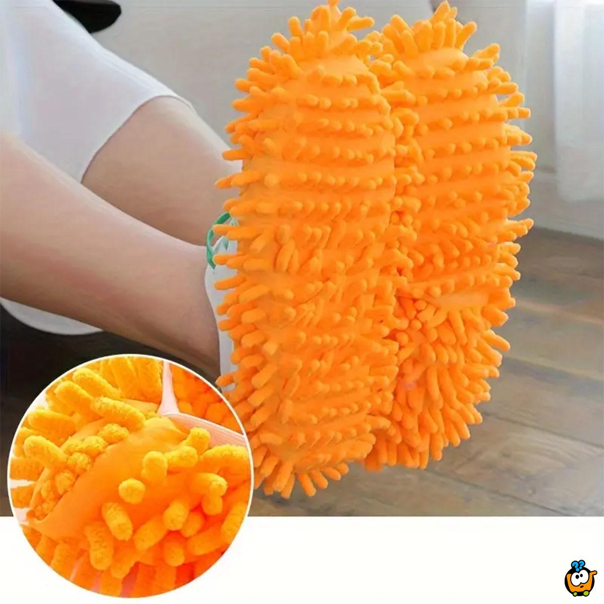 Set od 2 mikrofiber navlake za noge za čišćenje podova