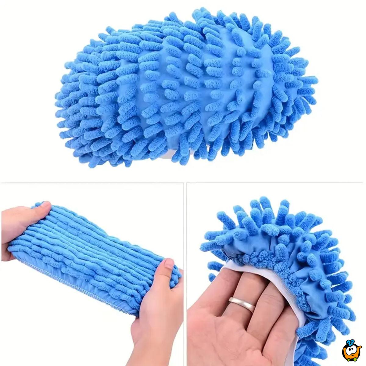 Set od 2 mikrofiber navlake za noge za čišćenje podova