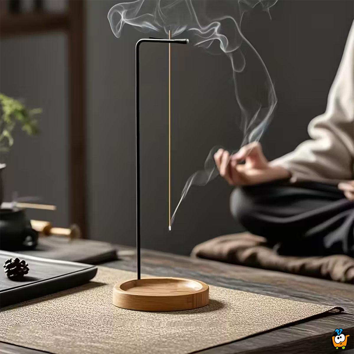 Elegantni držač za mirisne štapiće sa postoljem za pepeo