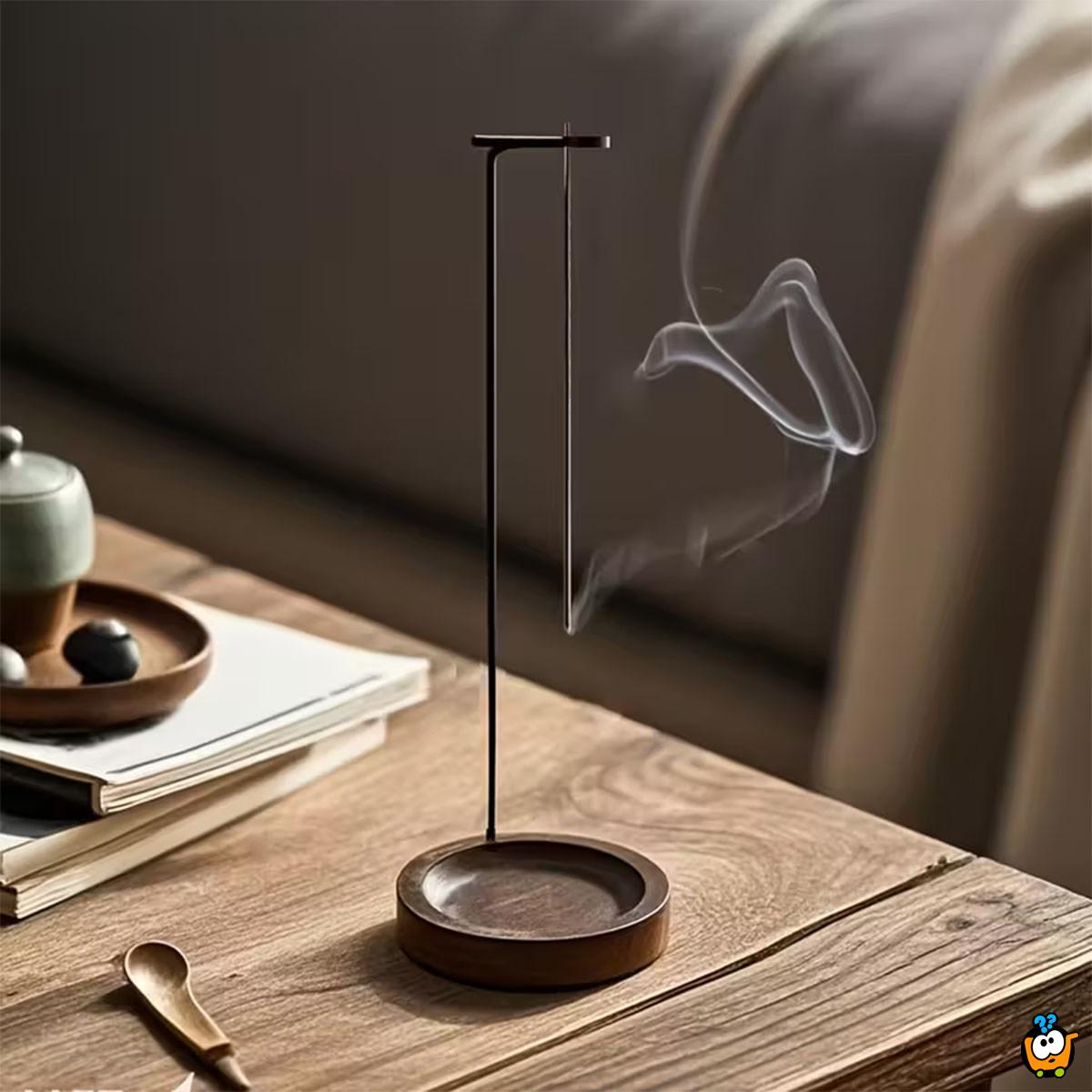 Elegantni držač za mirisne štapiće sa postoljem za pepeo