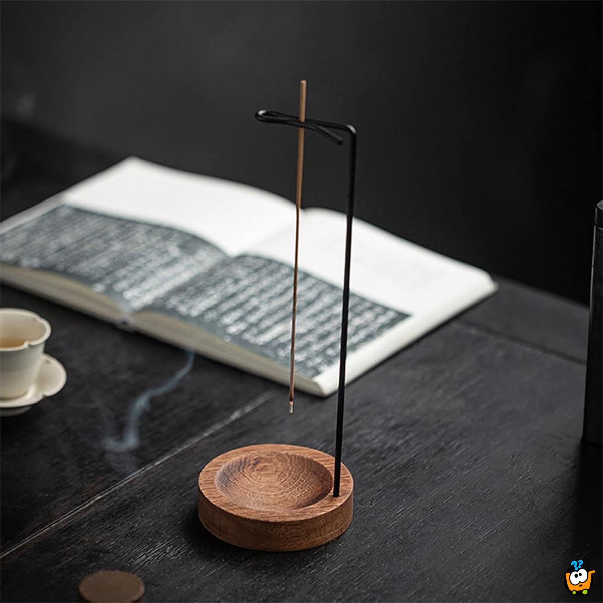 Elegantni držač za mirisne štapiće sa postoljem za pepeo