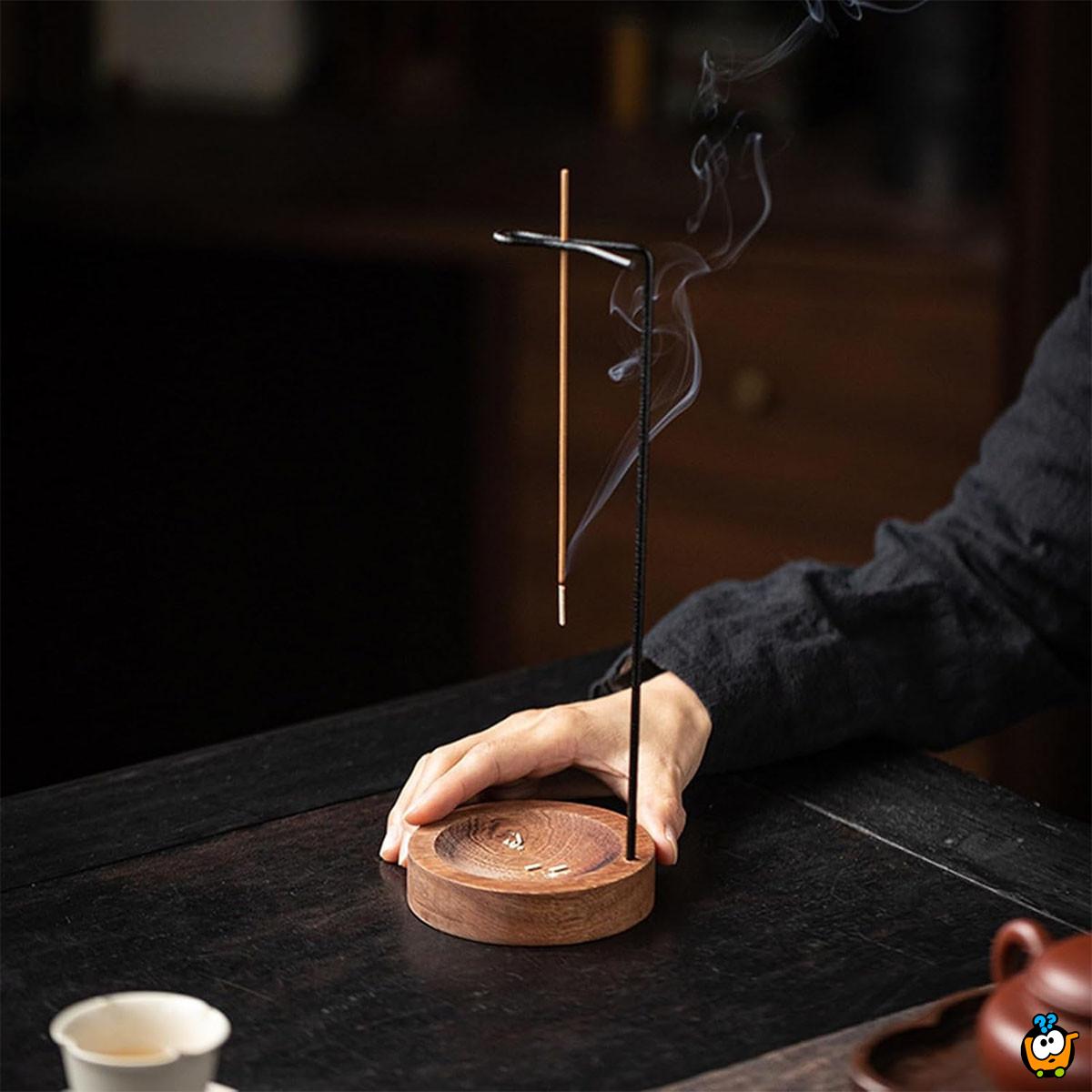 Elegantni držač za mirisne štapiće sa postoljem za pepeo