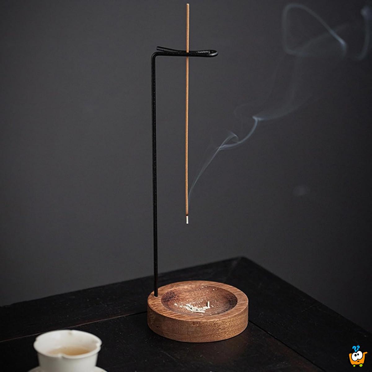 Elegantni držač za mirisne štapiće sa postoljem za pepeo