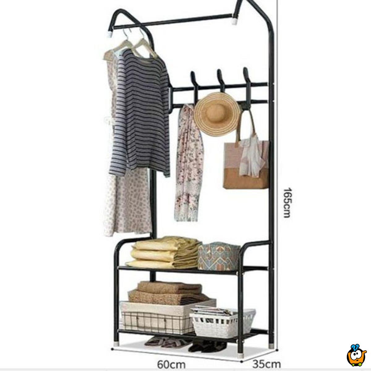 Clothes Rack stalak za kapute, obuću i torbe