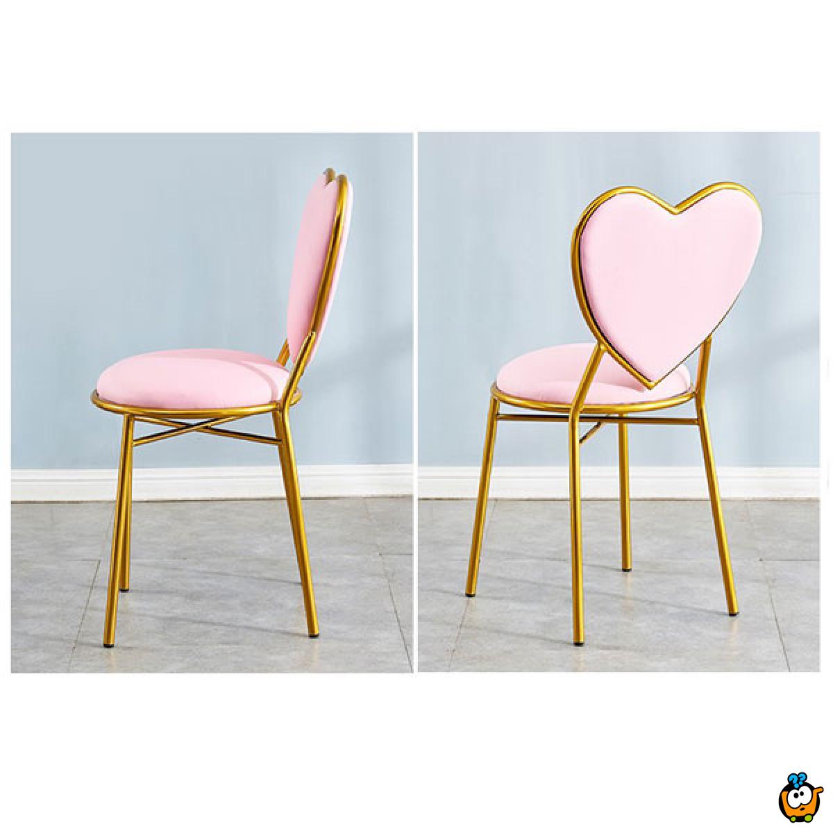HEART DESIGN - Moderna stolica u obliku srca