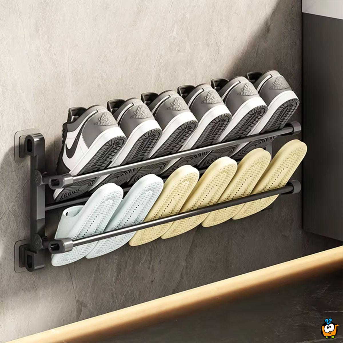 Zidni organizer za obuću - Više prostora manje nereda