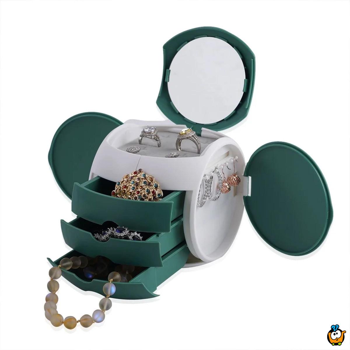 Glam Bomb - Okrugla kutija sa fiokama za nakit