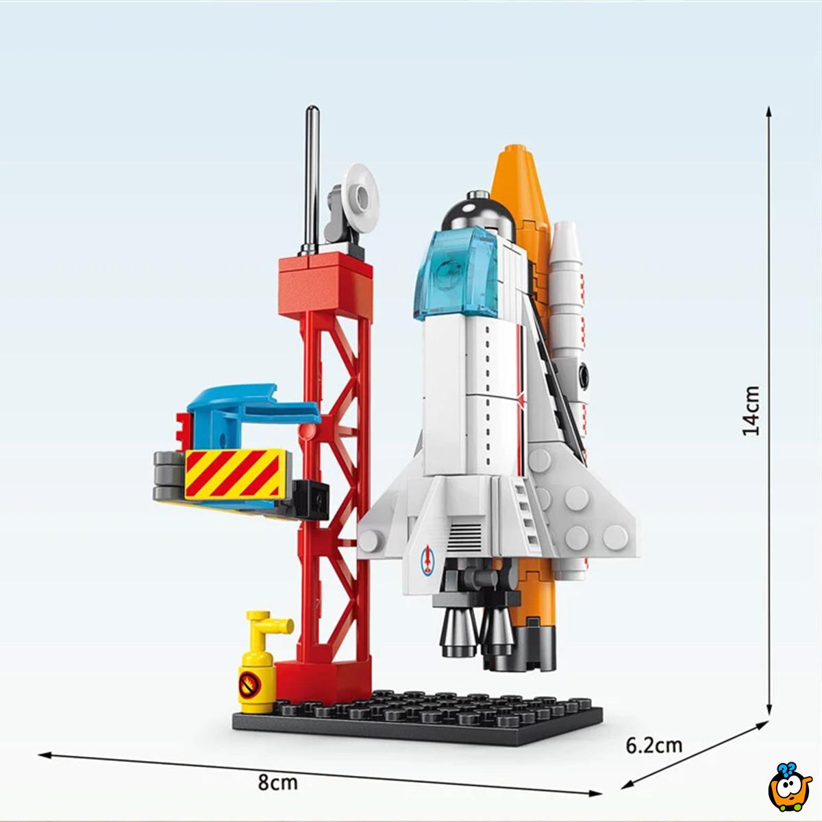 Rocket Building Blocks - Svemirska raketa od 107 delova