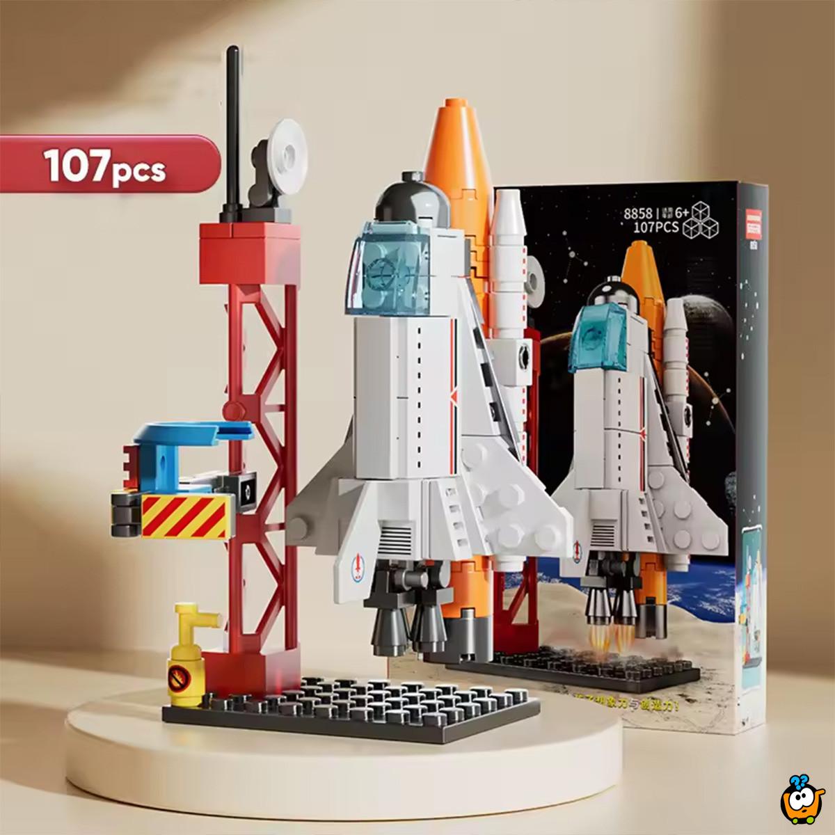 Rocket Building Blocks - Svemirska raketa od 107 delova