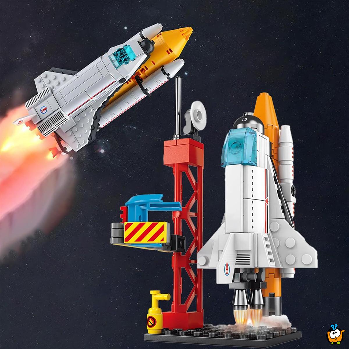 Rocket Building Blocks - Svemirska raketa od 107 delova