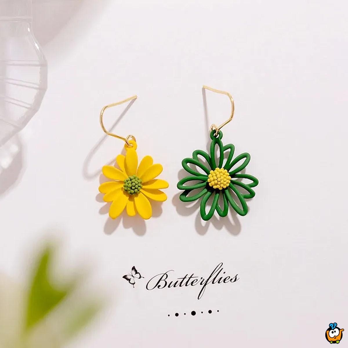Lovely Daisy - Moderna minđuša sa cvetićem