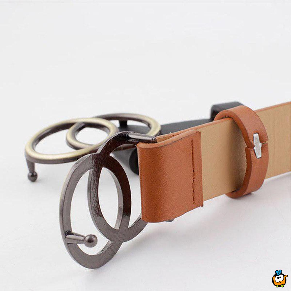 Double Ring Belt - Kaiš sa unikatnom šnalom