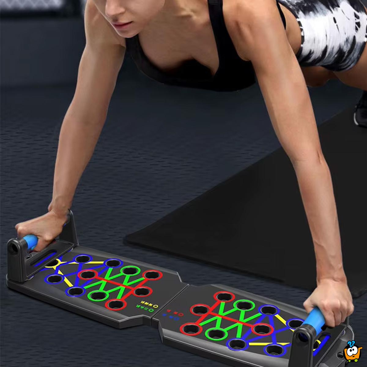 Multifunkcionalna Push-Up ploča za sklekove
