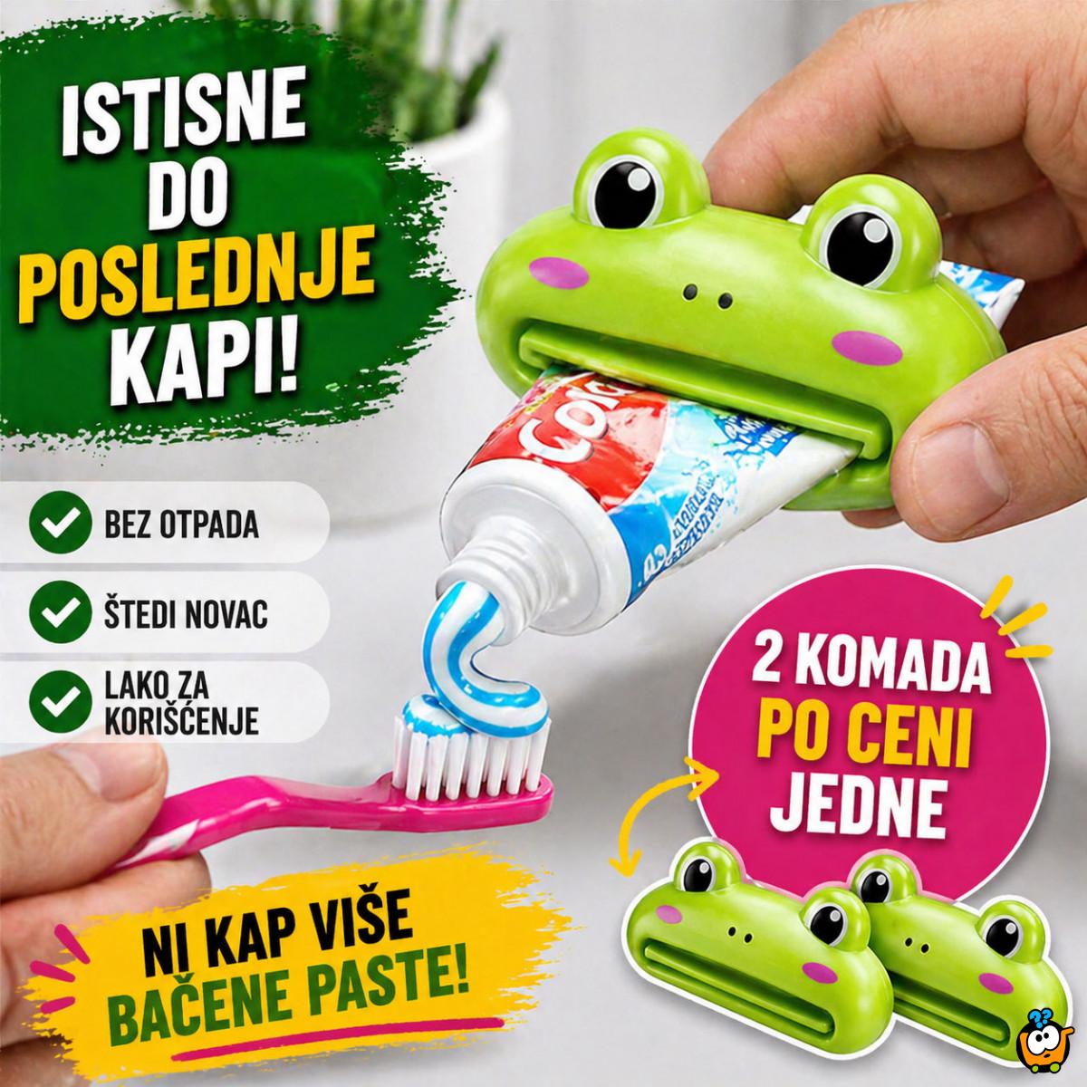 2 x ŽABICA Stiskalica koja cedi pastu do poslednje kapi - 2 komada po ceni jedne