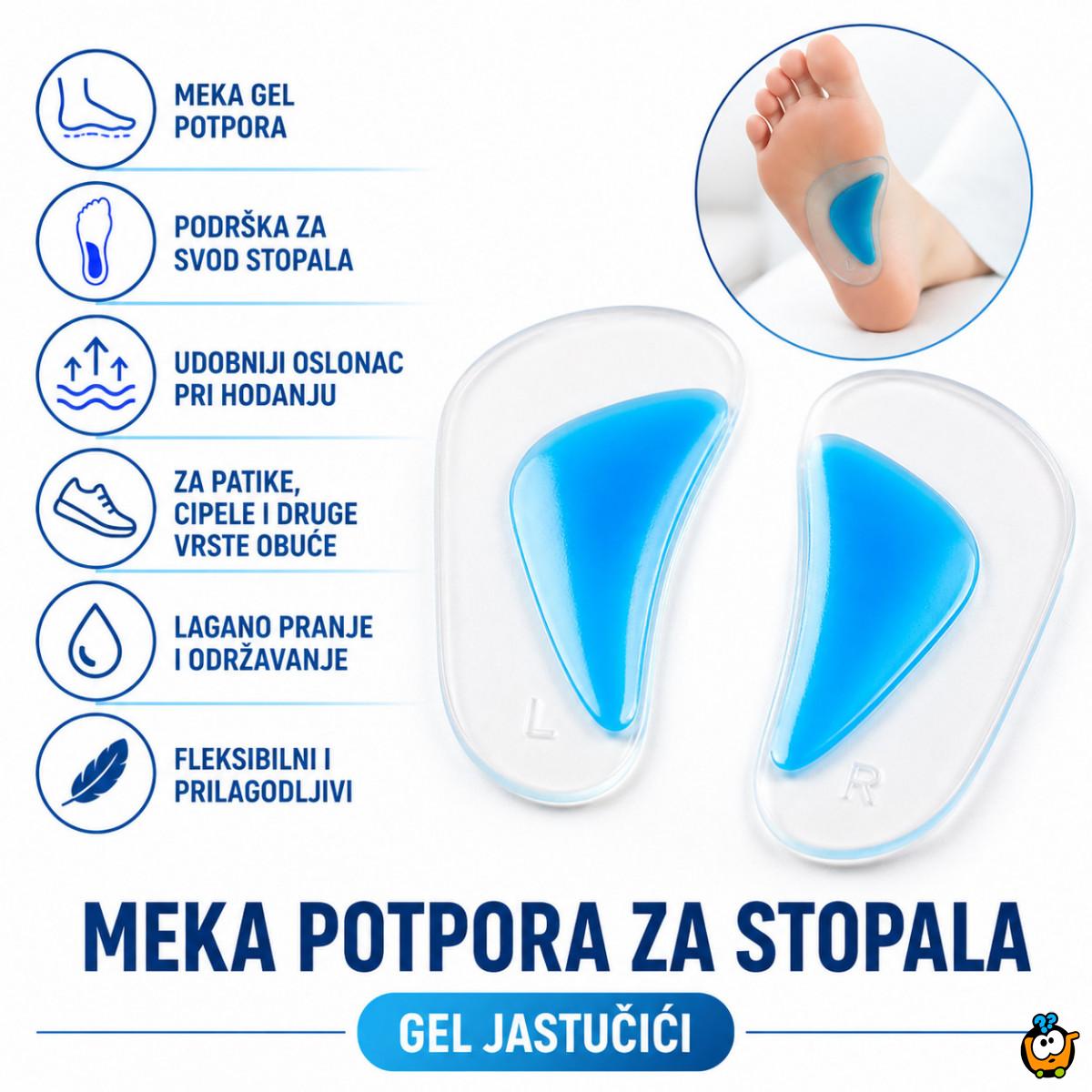 Silikonski jastučići za stopala – OrtoGel potpora 1 par