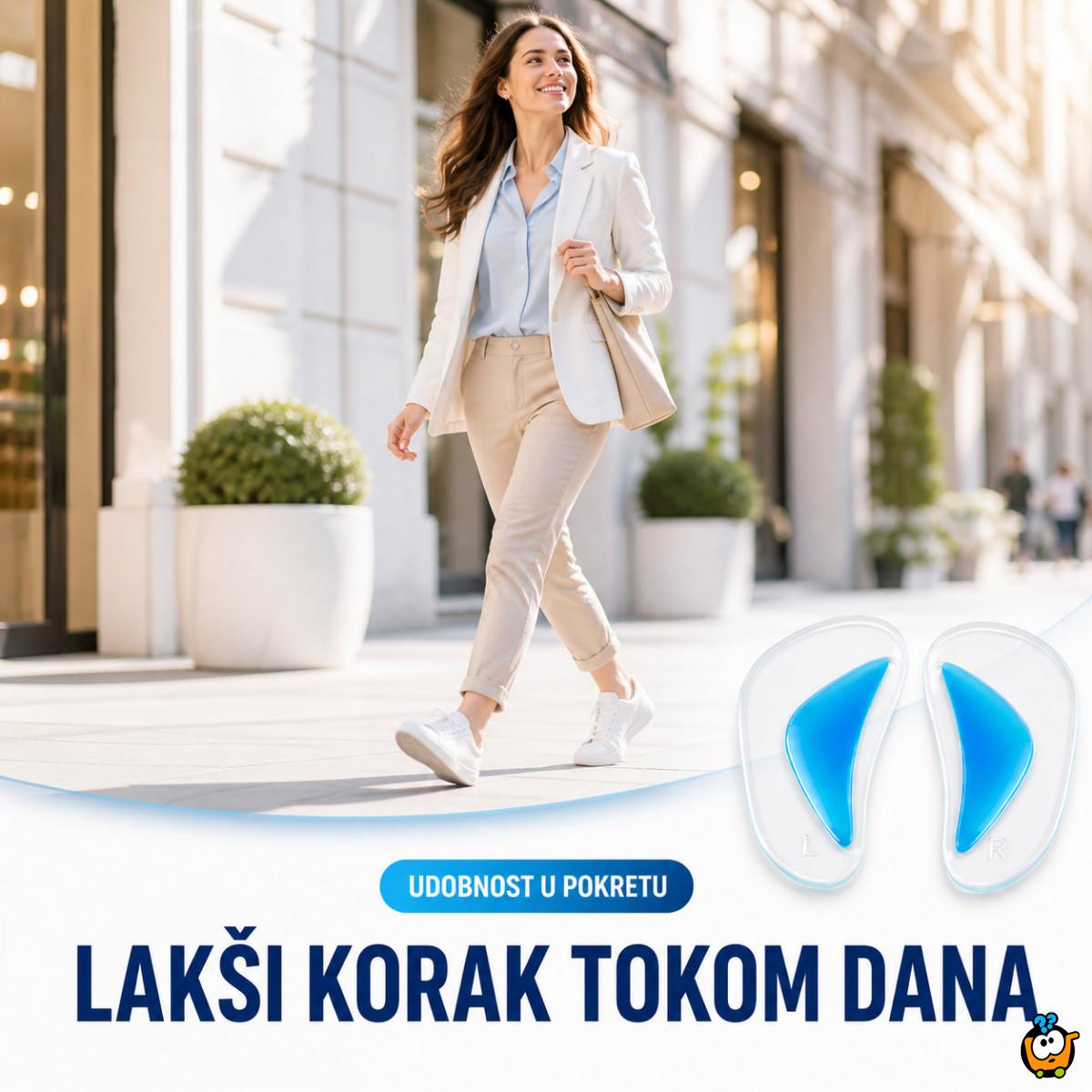 Silikonski jastučići za stopala – OrtoGel potpora 1 par