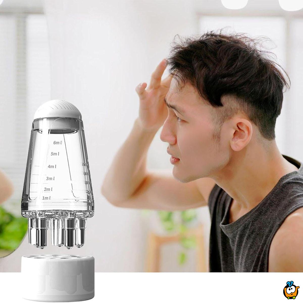 Masažni aplikator losiona i seruma protiv opadanja kose