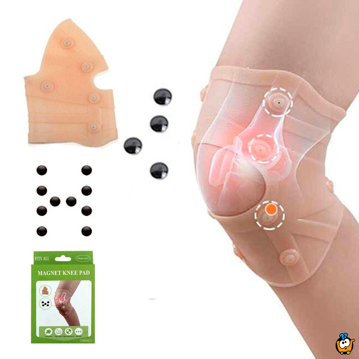 Silikonska magnetna potpora za koleno