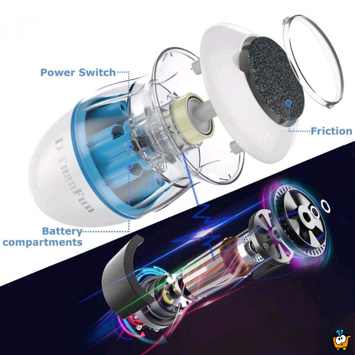 Električni odstranjivač žuljeva – Besprekorno glatka stopala