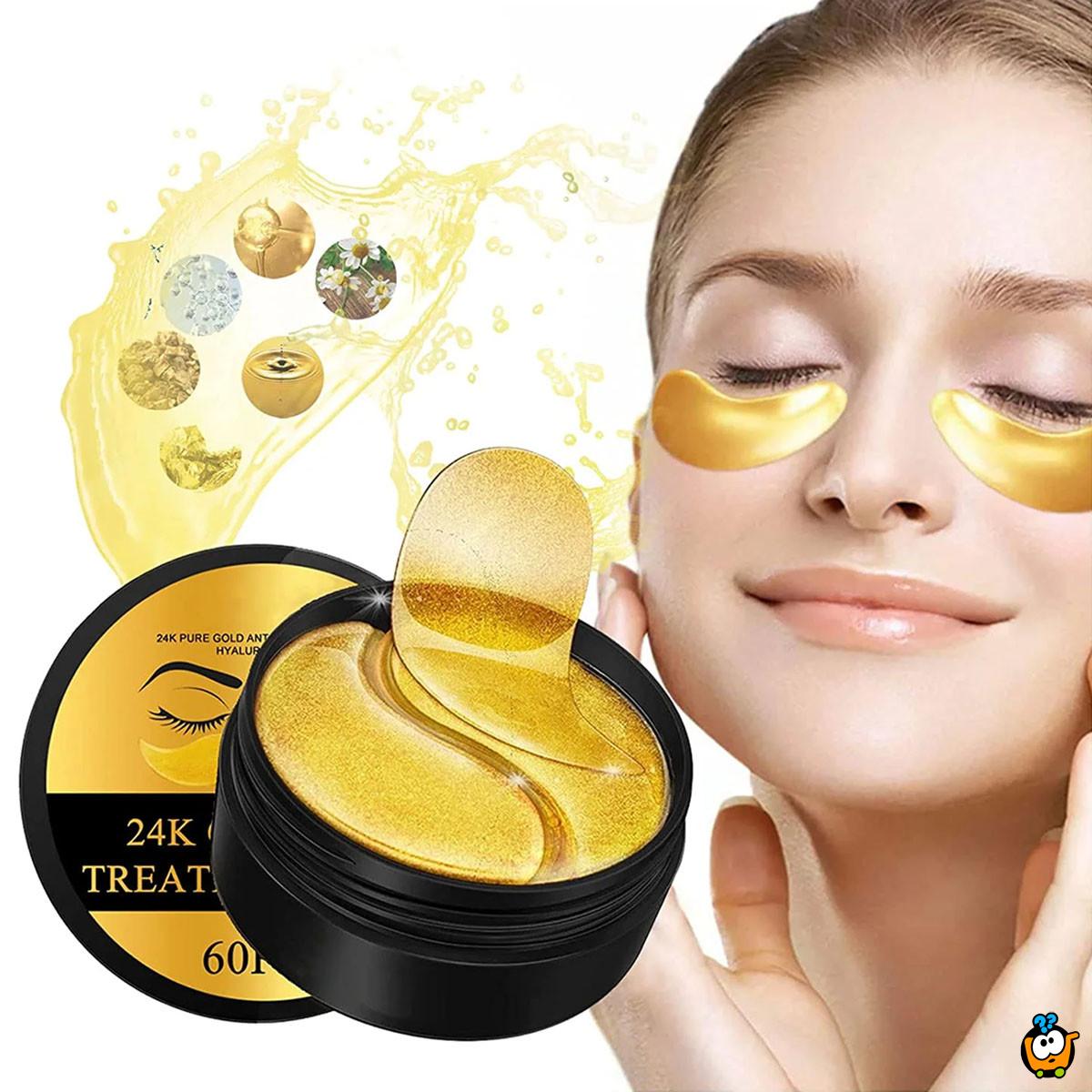 24K Gold eye patches - Kolagenske maske za područje oko očiju