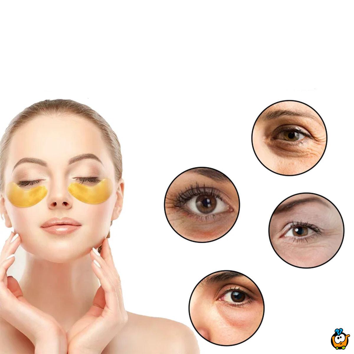 24K Gold eye patches - Kolagenske maske za područje oko očiju