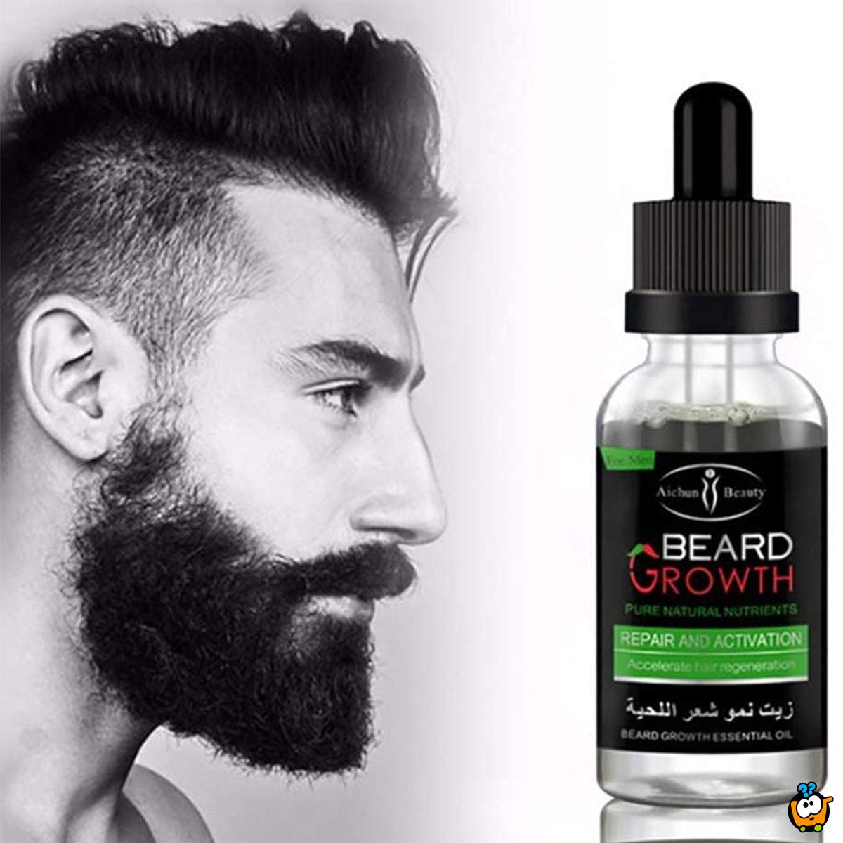 Prirodno ulje za gušću i jaču bradu