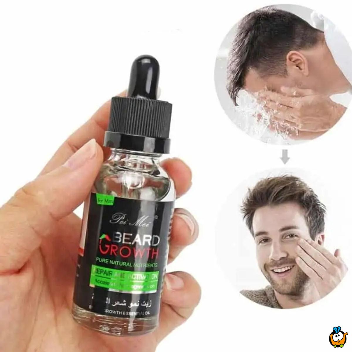 Prirodno ulje za gušću i jaču bradu