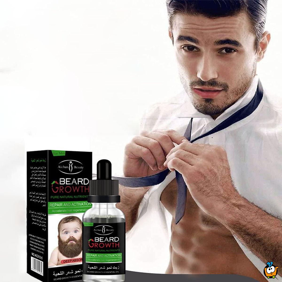 Prirodno ulje za gušću i jaču bradu