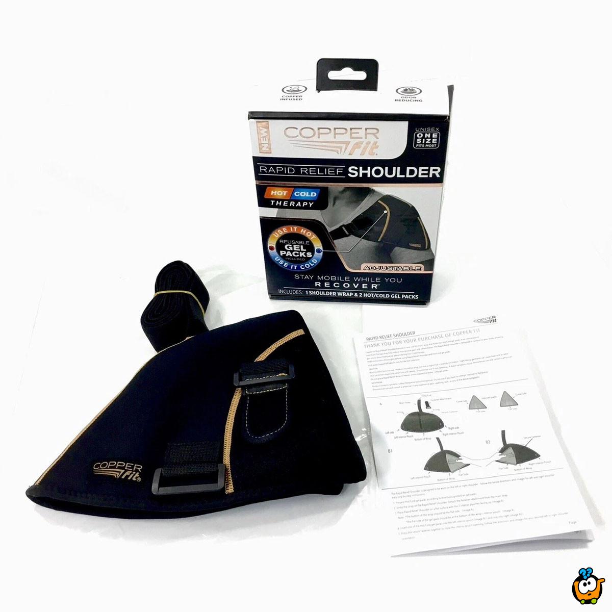 Copper Fit - Podrška za rame za brzo olakšanje bola