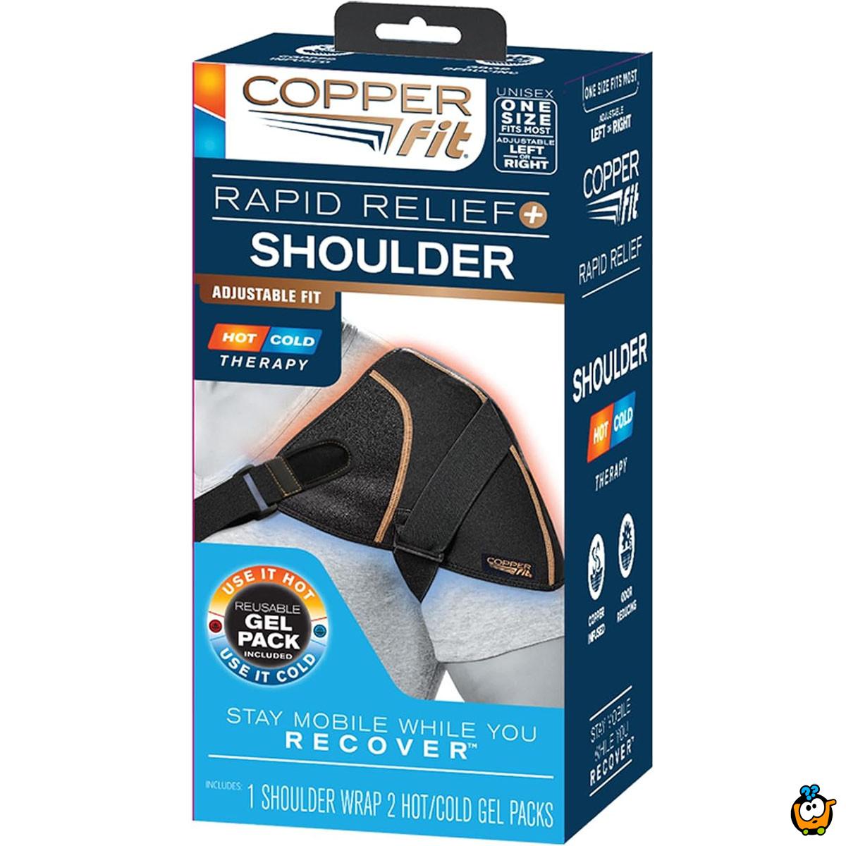 Copper Fit - Podrška za rame za brzo olakšanje bola